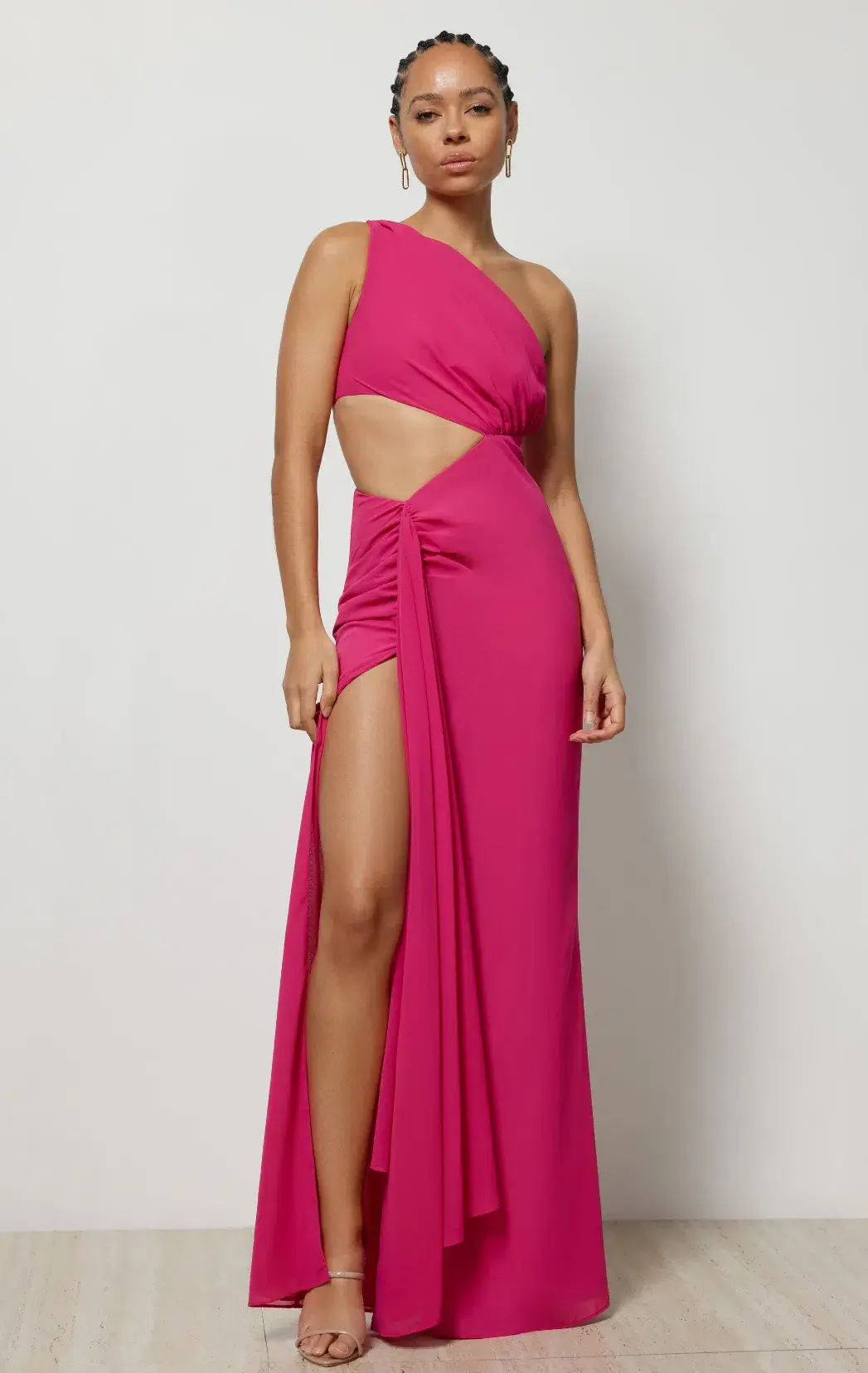 Lexi Sol Dress Fuchsia Size 8 - Image 4