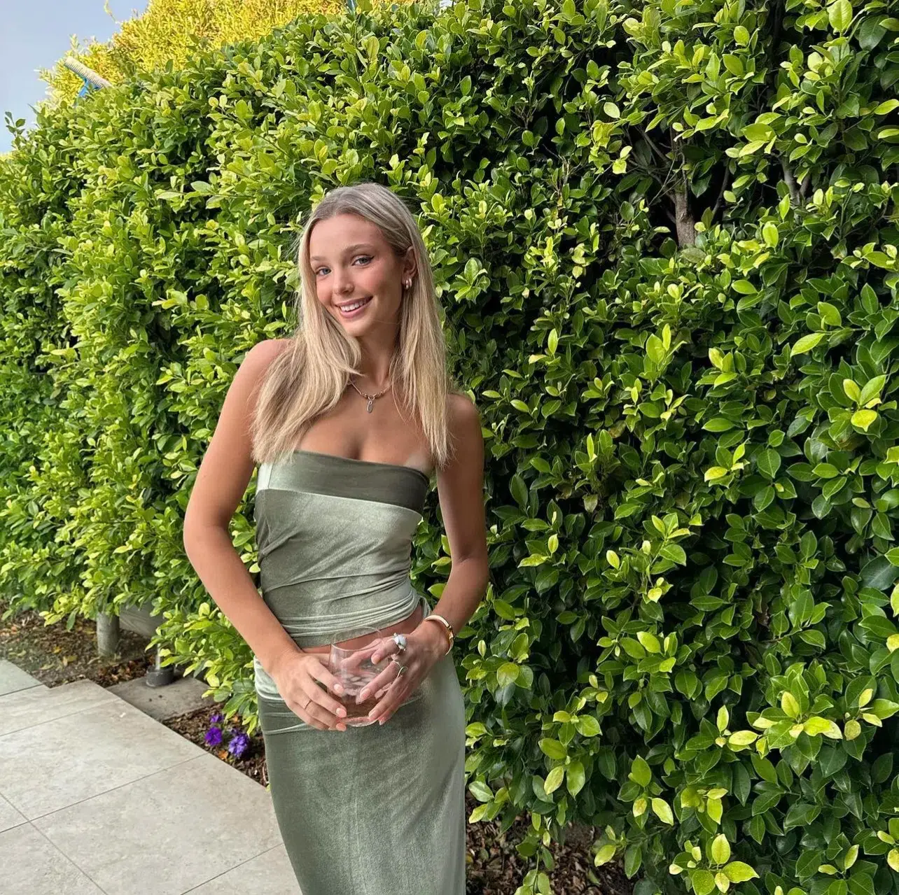 7th And York Olive Camryn Maxi Set Green Size S / AU 8 - Image 2