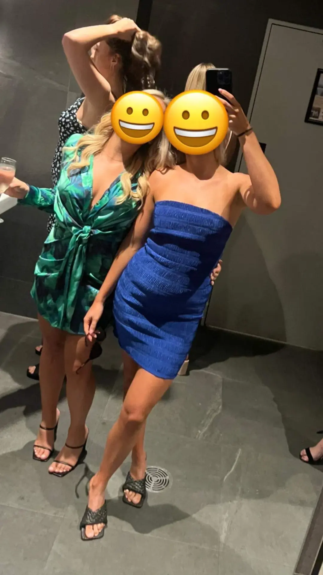 Lidee Aurore Strapless Mini Electric Blue Size AU 8 for rent on The Volte - main image