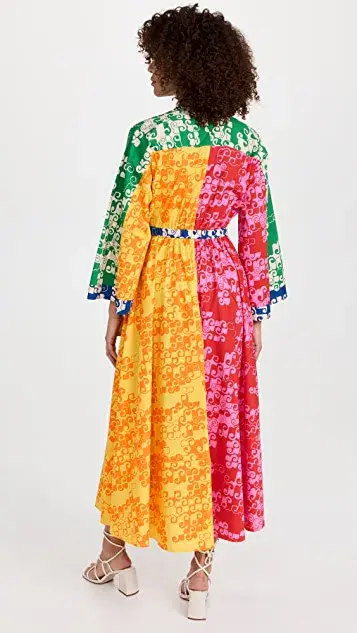 Alemais Louise Shirtdress Floral Multi Size AU 10 - Image 4