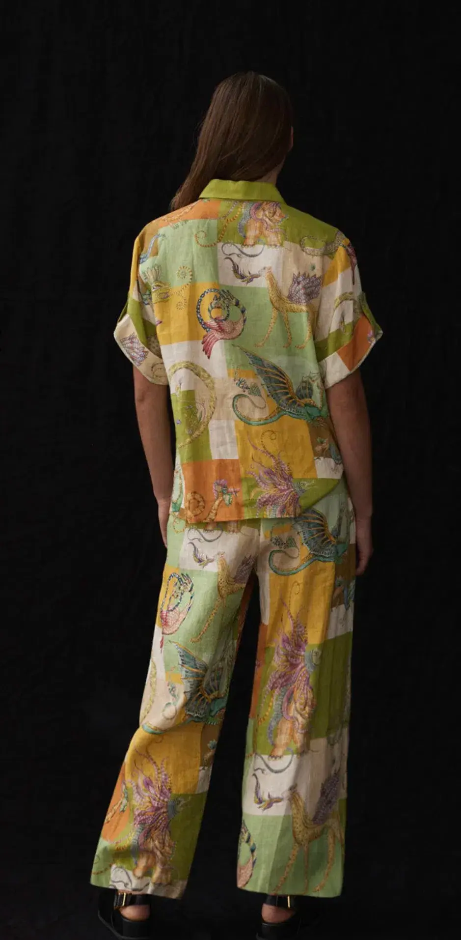 Alemais Jerome Shirt And Pant Set Multi Size AU 10 - Image 2