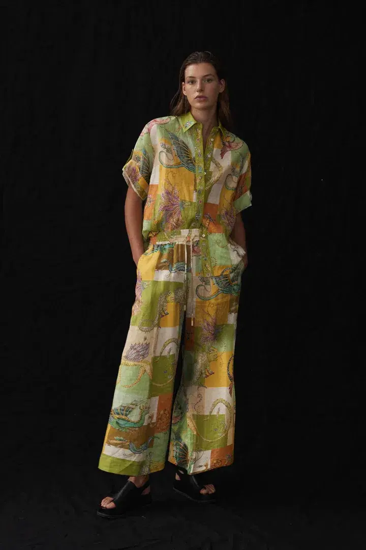 Alemais Jerome Shirt And Pant Set Multi Size AU 10 - Image 1