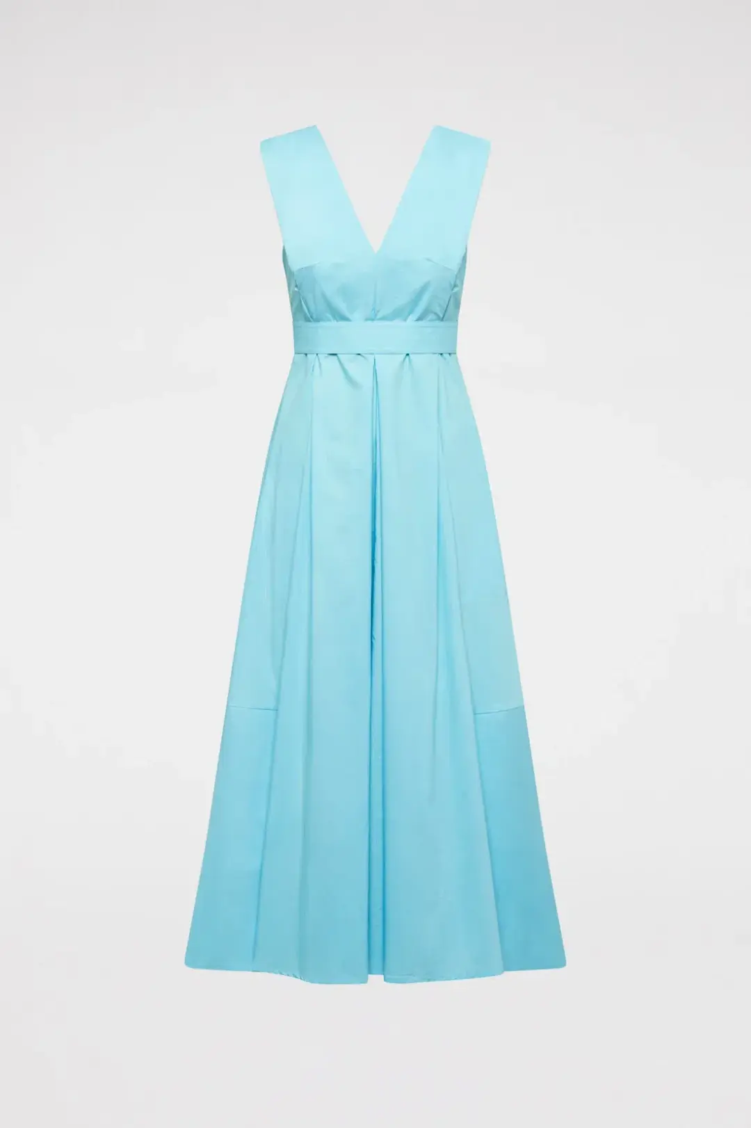 Scanlan Theodore Parachute Panelled Dress Blue Size 8 / S for rent on The Volte - main image