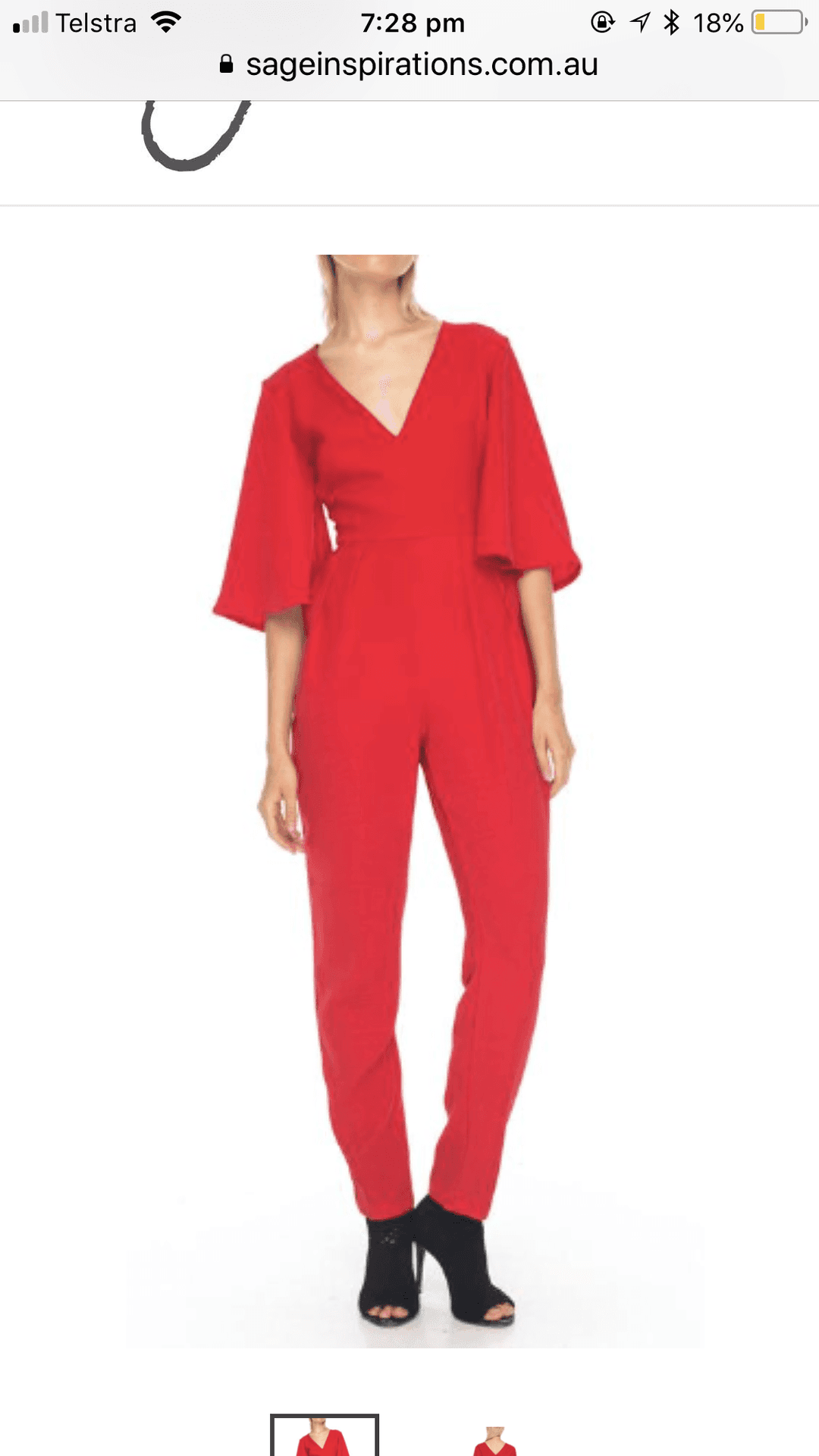 Sophia Jumpsuit  for rent on The Volte - main image