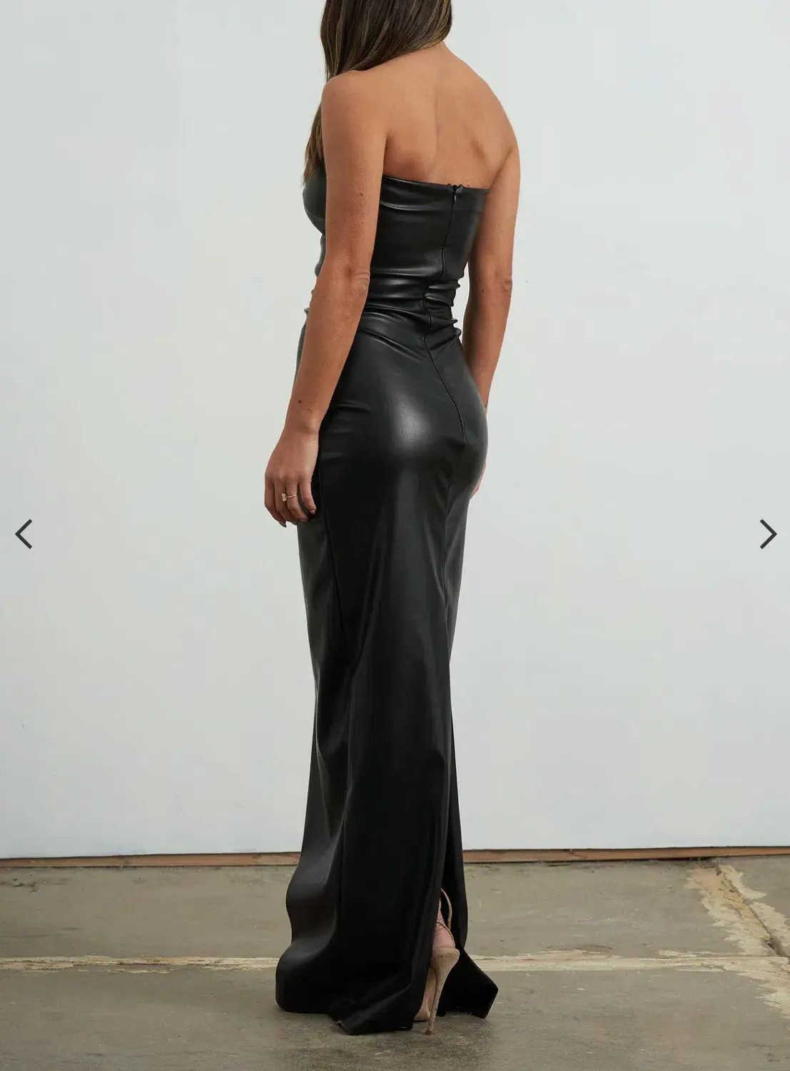 Effie Kats Amelie Maxi Gown Black Size 6 - Image 2