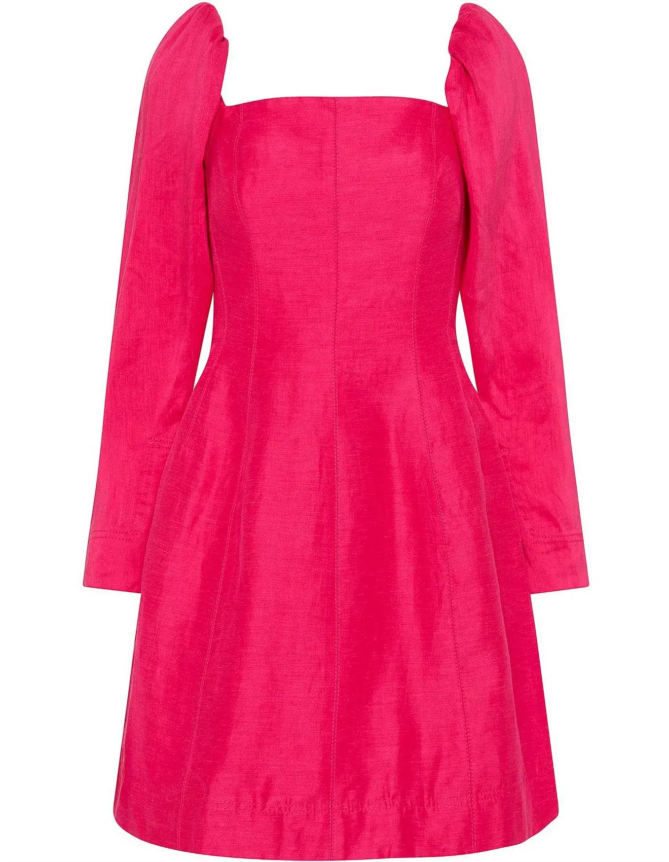 Aje Baret Sleeved Mini Dress Pink Size 8 - Image 2
