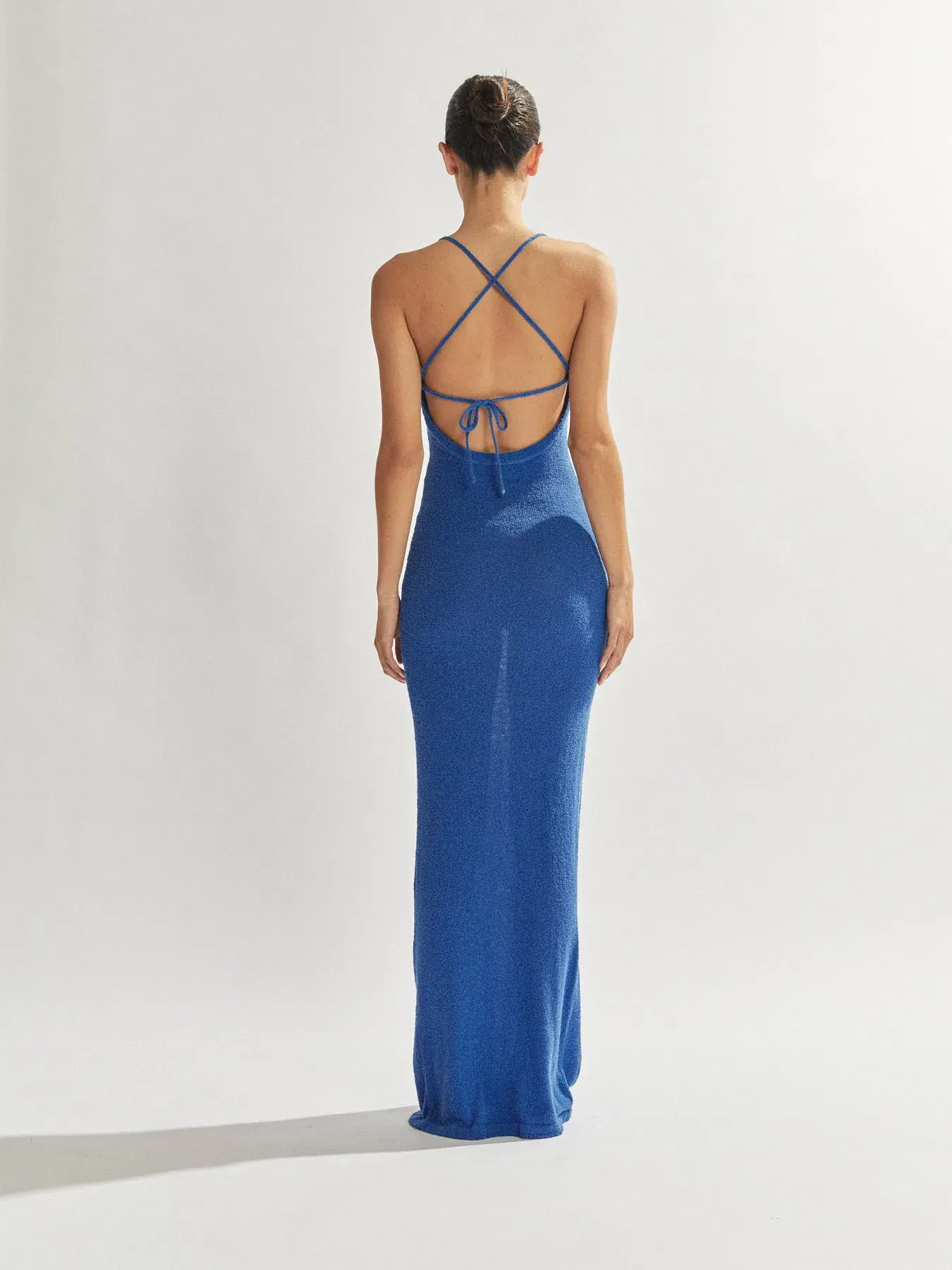 One Mile Sorrento Blue Dress Size 6 - Image 3
