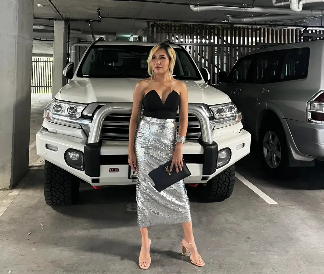 Sheike Glitz and Glam Skirt Silver Size XS / AU 6 for rent on The Volte - main image