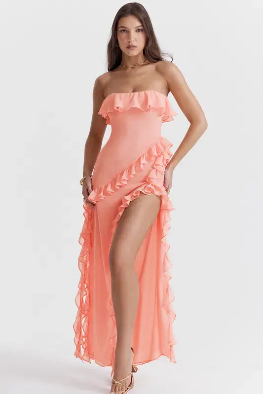 House of CB Sarina Pink Size 8 - Image 1
