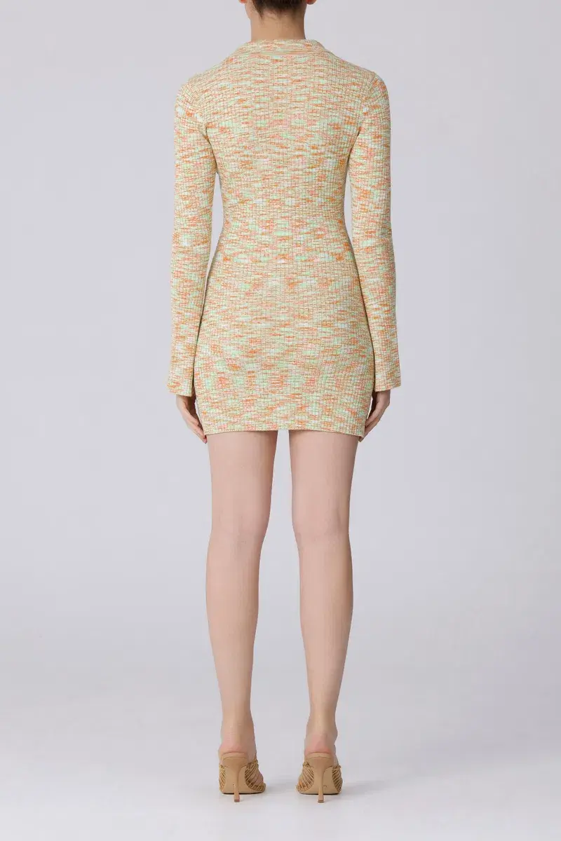 C/MEO Collective Solstice Knit Dress Sherbet Marle Size 10 for rent on The Volte - main image