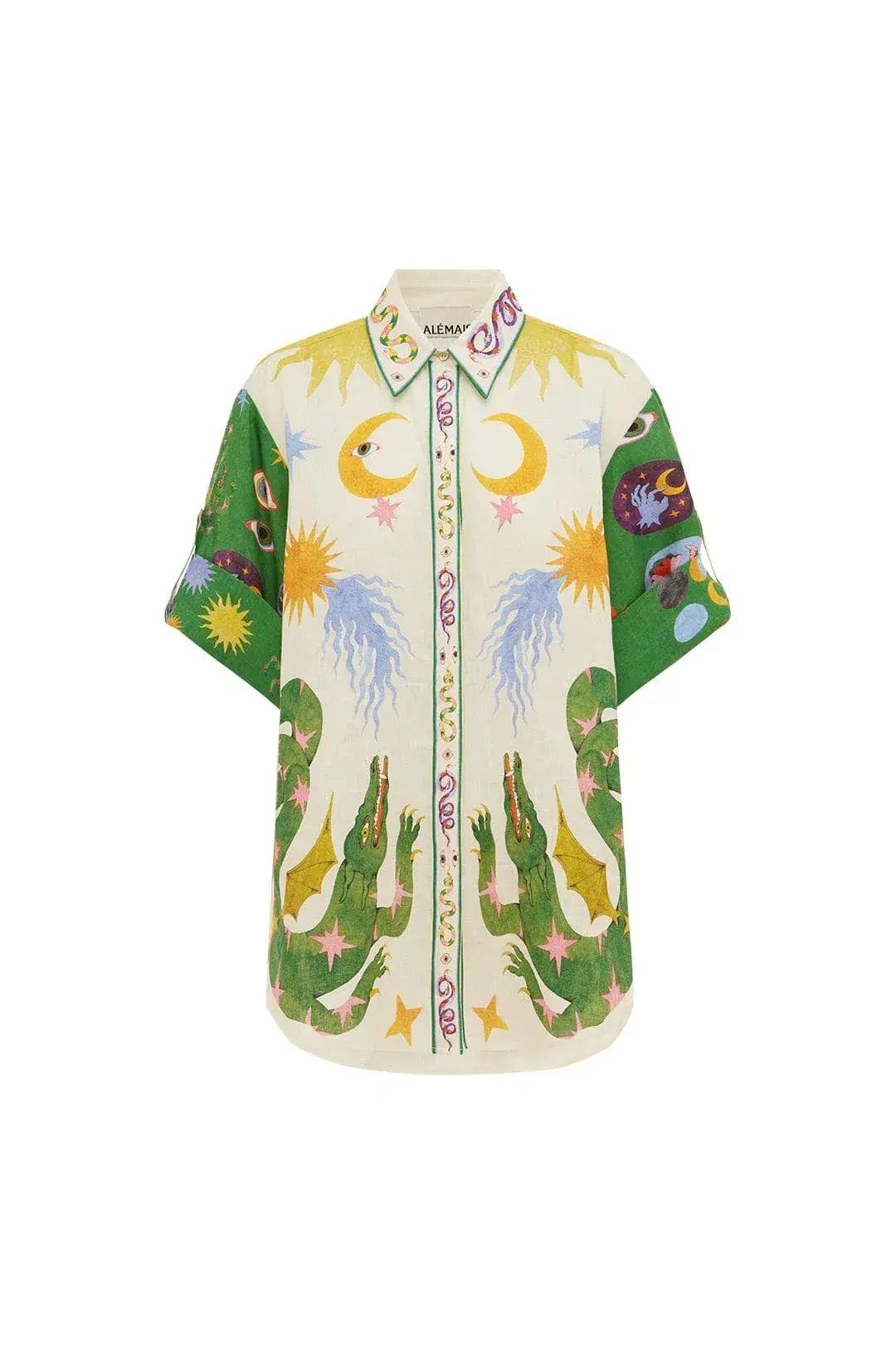 Alemais Seeker Shirt Print Size 6 - Image 2