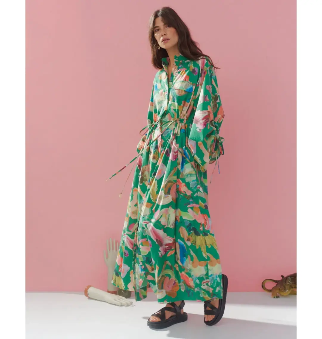 Alemais Arlo Shirtdress Green Size M / AU 10 for rent on The Volte - main image