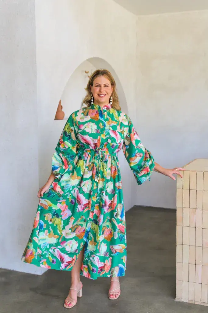 Alemais Arlo Shirtdress Green Size M / AU 10 - Image 4