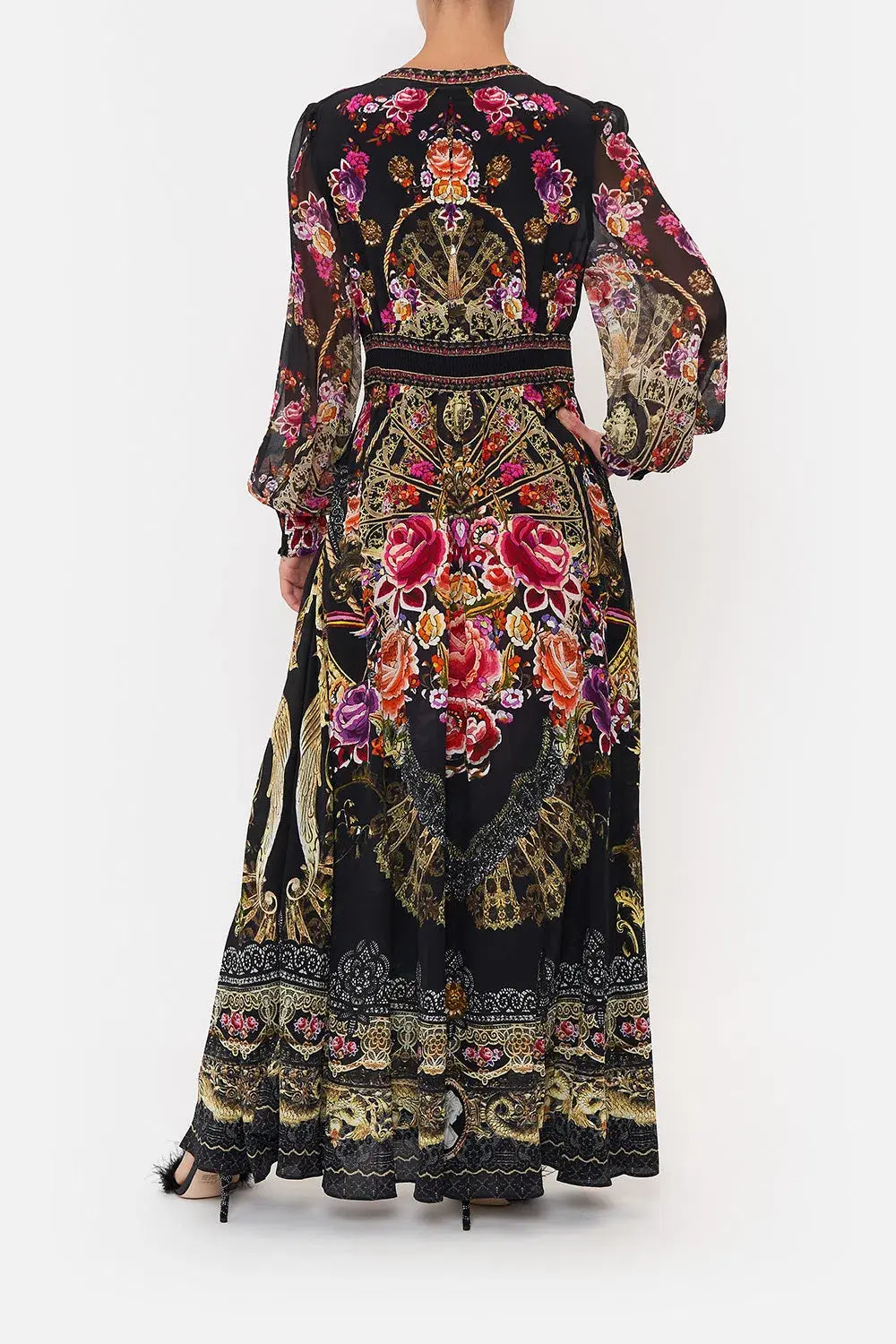 Camilla Button Dress With Shaped Waistband Dance With Duende Size XL / Au 16 - Image 3