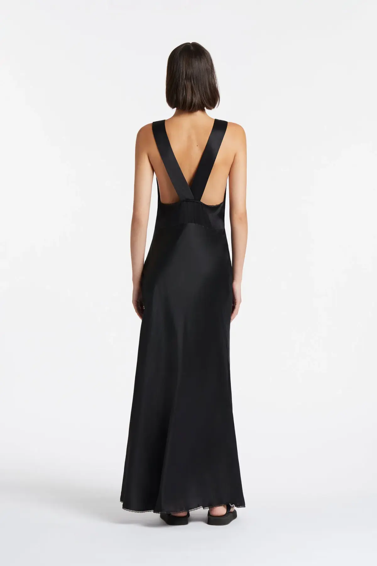 Sir the Label Aries Cut Out Gown Black Size AU 6 - Image 3