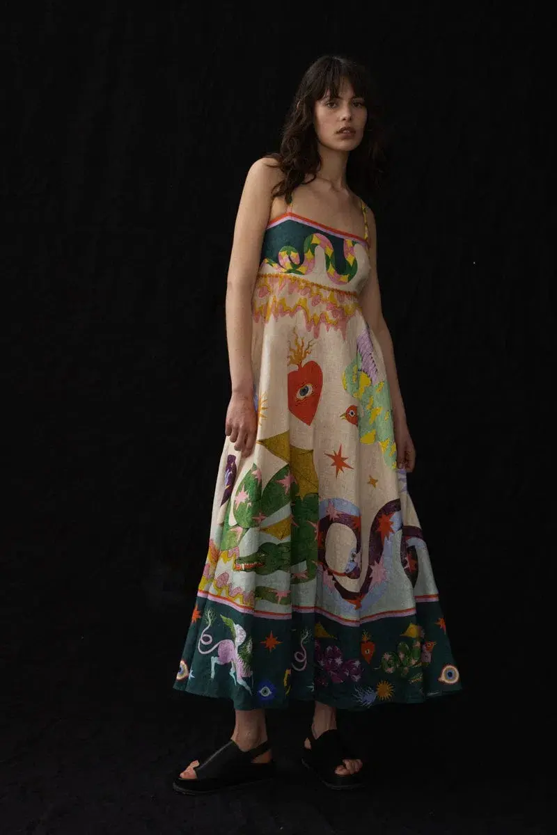 Alemais Seeker Sun Dress for rent on The Volte - main image