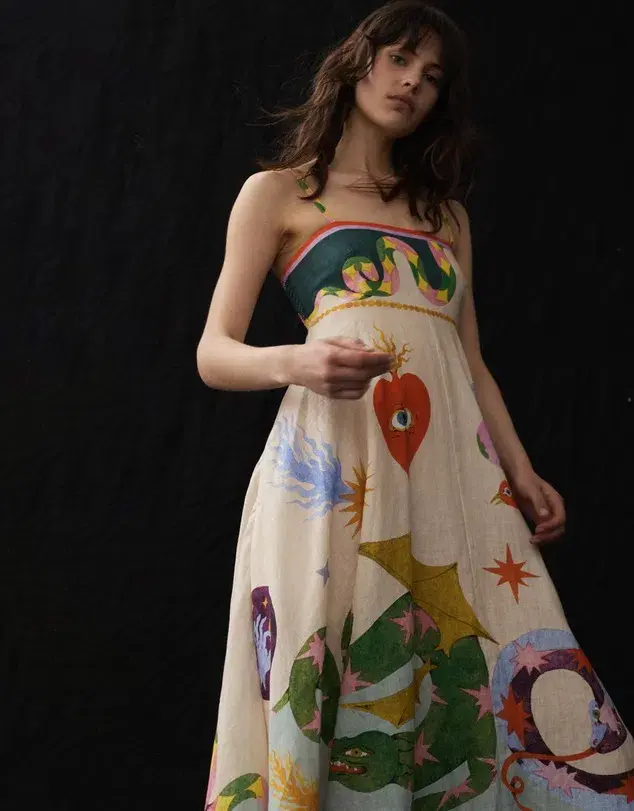 Alemais Seeker Sun Dress for rent on The Volte - main image