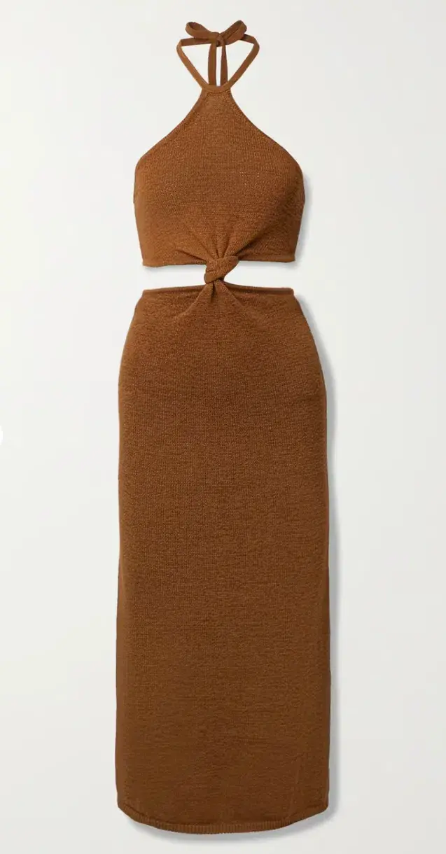 Cult Gaia Cameron Midi Dress Amber Size M / Au 10 - Image 3