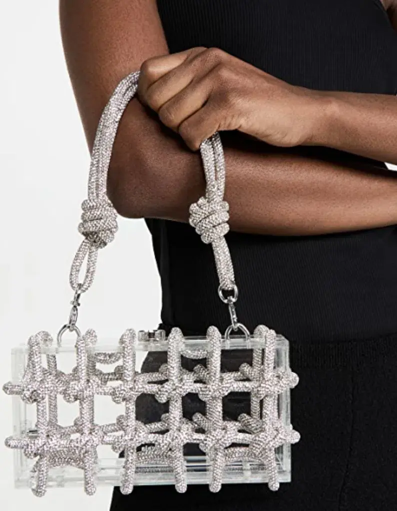 Cult Gaia Bess Shoulder Bag Silver  - Image 2