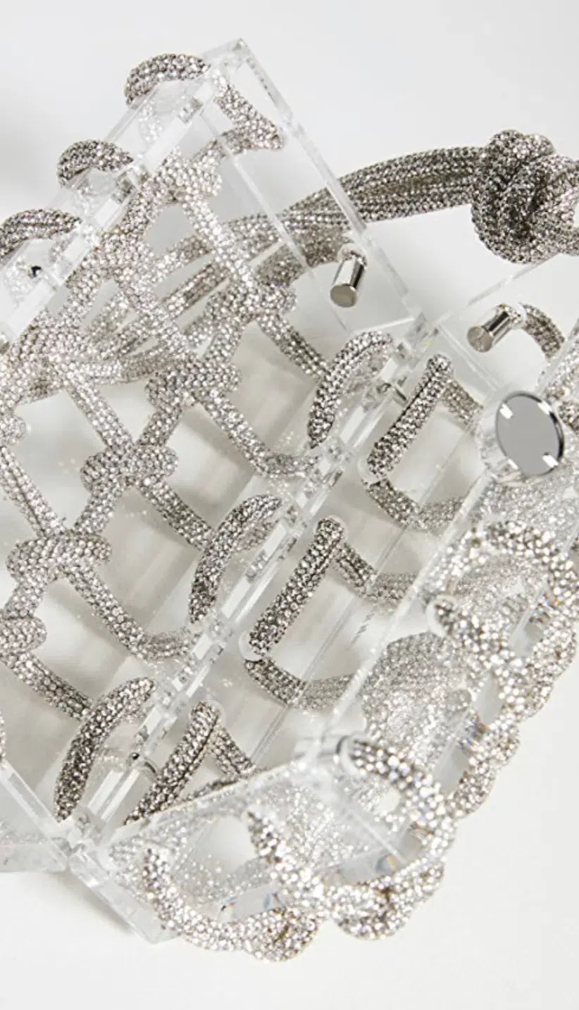 Cult Gaia Bess Shoulder Bag Silver  - Image 4