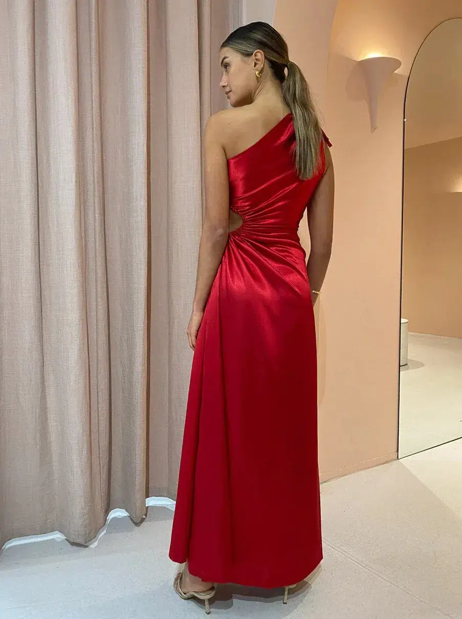 Sonya Moda Nour Maxi Dress Red Size Small / AU 8 - Image 2