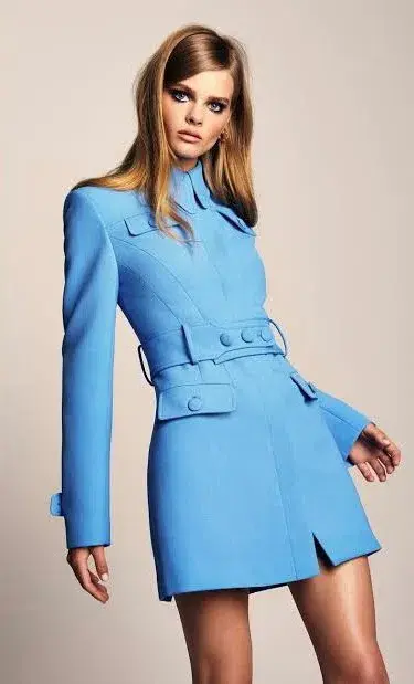 Alice McCall Little Journey Blazer Dress Blue Size AU 8 - Image 3