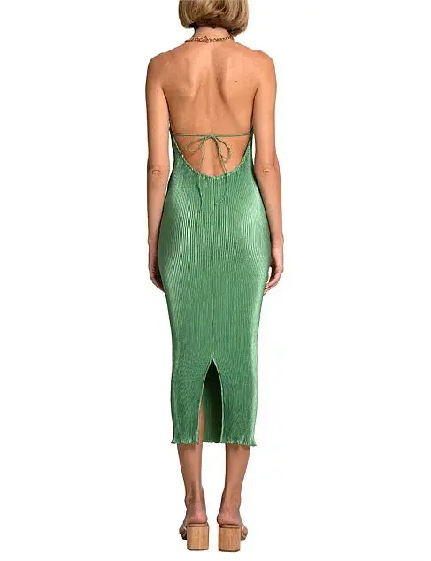 L'Idee Klum Chain Backless Gown Sea Green Size AU 6 - Image 3