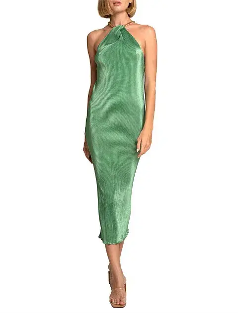 L'Idee Klum Chain Backless Gown Sea Green Size AU 6 - Image 1