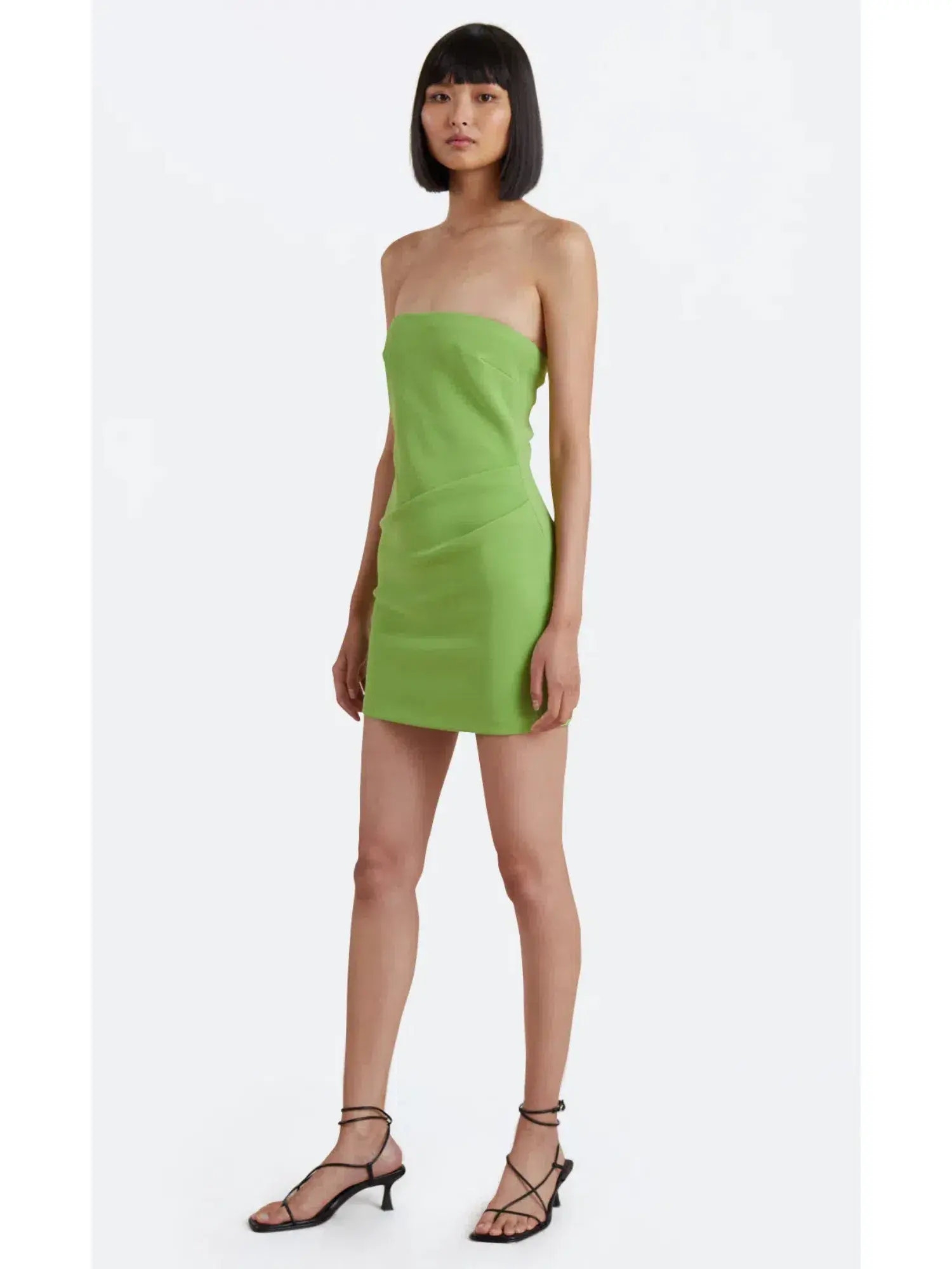 Bec & Bridge Karina Mini Dress Pea Green Size AU 6 - Image 2