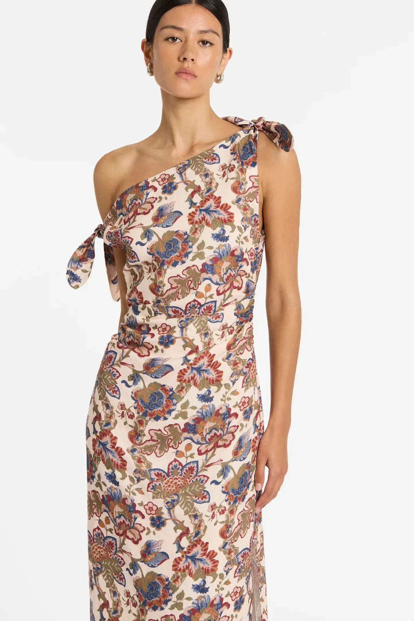 Sir The Label Bettina Off Shoulder Dress In Wiltshire Floral Size AU 10 - Image 3
