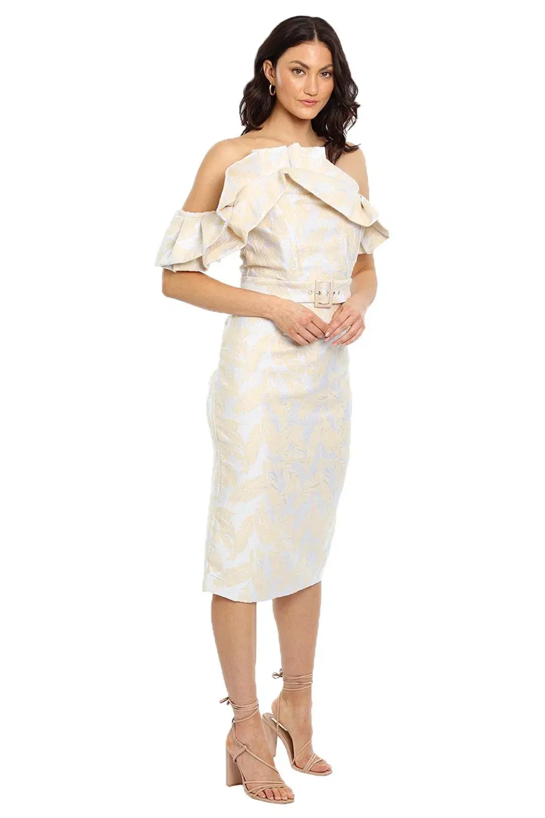 Eliya the Label Kimberly Dress Cream Size 14 - Image 1
