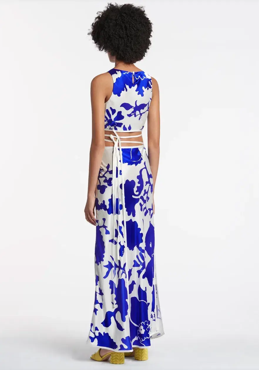 Sir the Label Esme Deconstructed Skirt Print Size 6 - Image 3