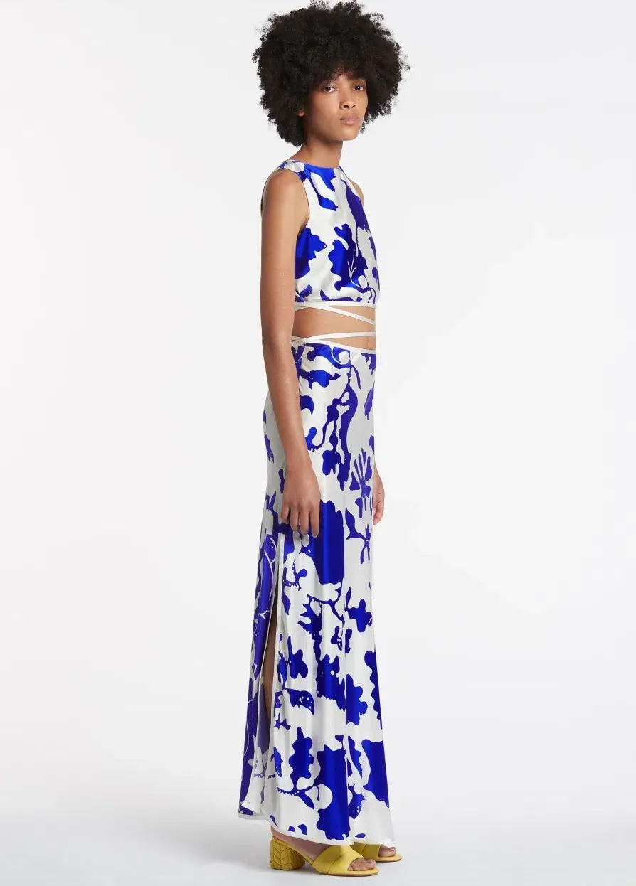 Sir the Label Esme Deconstructed Skirt Print Size 6 - Image 2