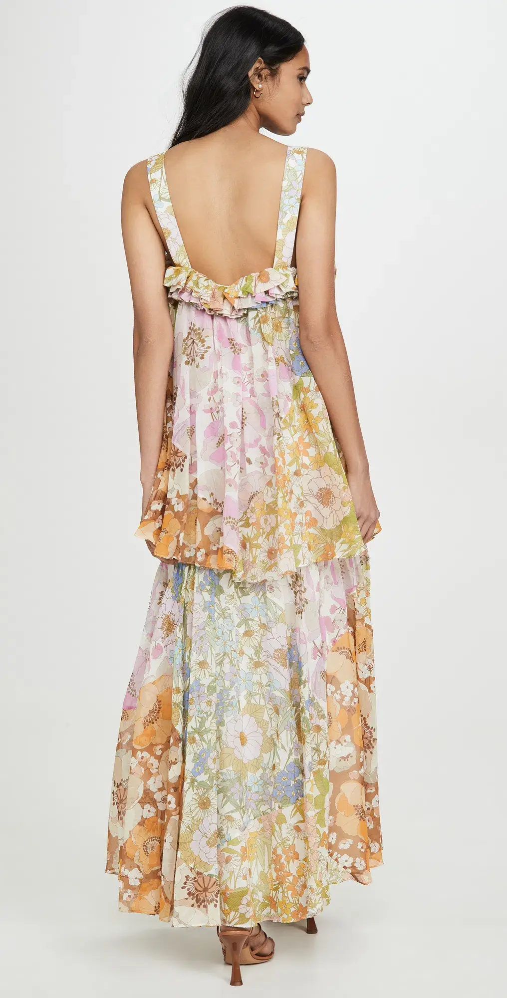 Zimmermann Super Eight Maxi Dress Floral Size 0/ AU 8 - Image 4