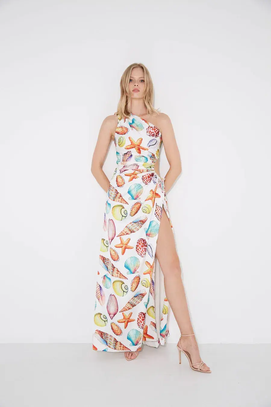 Sonya Moda Nour De La Mer Maxi Dress Print Size 10 - Image 2