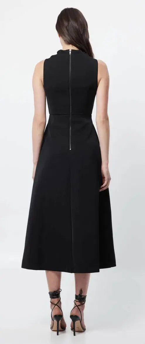 Mossman Cosmic Maxi Dress Black Size AU 6 - Image 4