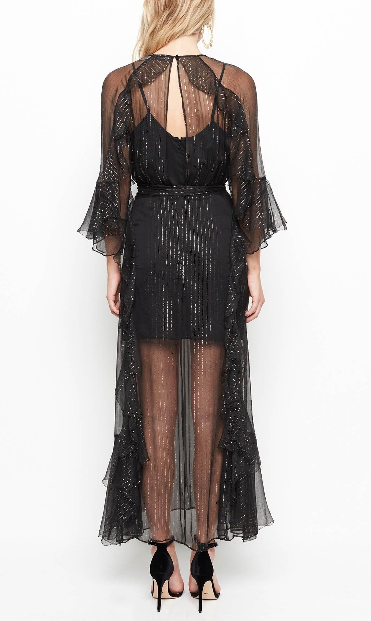 Alice McCall Moon Dance Dress Black Size 8 - Image 3
