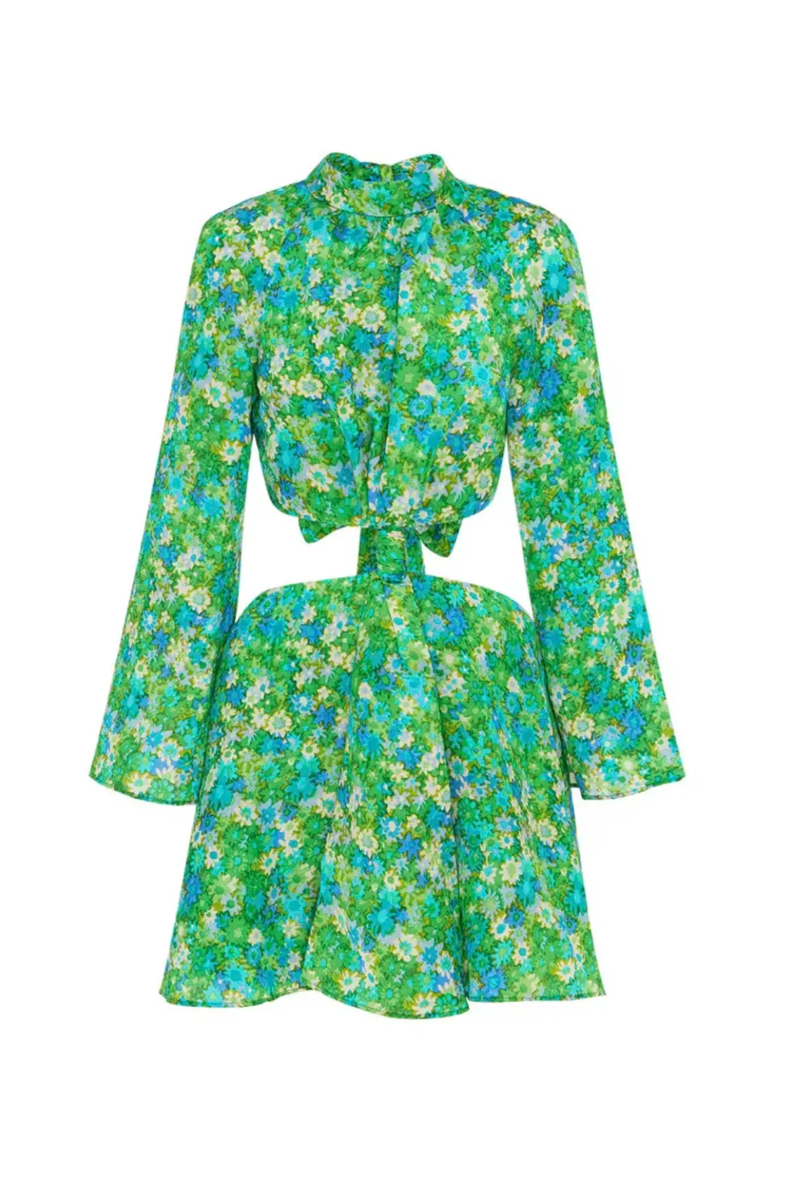 Alemais Cassandra Cut Out Mini Turquoise Size AU 8     - Image 5