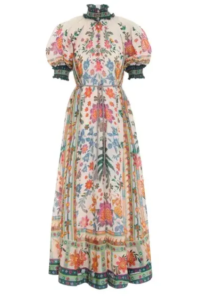 Zimmermann Ginger Swing Maxi Dress Multi Size AU 12 - Image 1