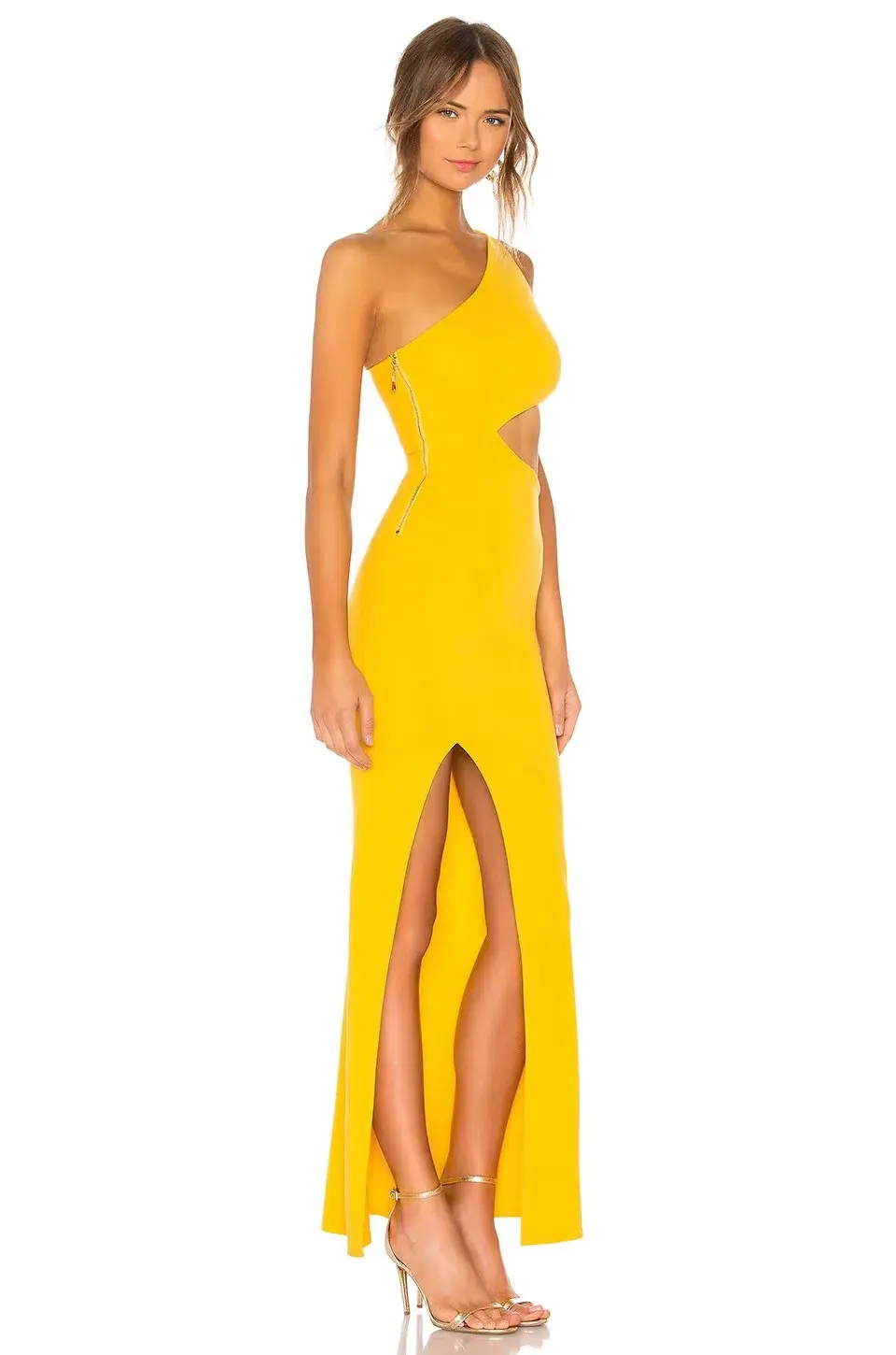Revolve NBD X Naven Marissa Dress Canary Yellow Size 4 for rent on The Volte - main image