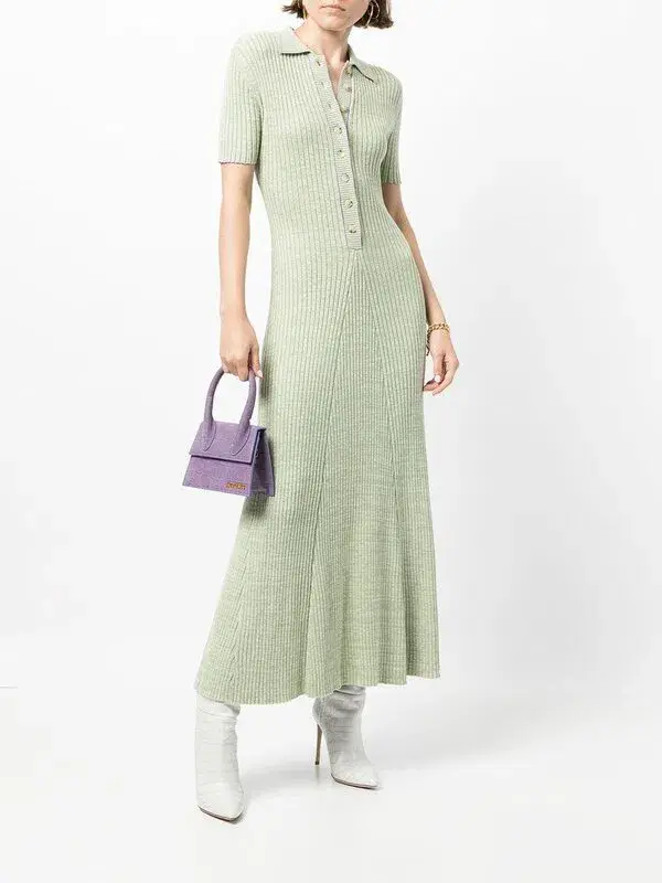 Anna Quan Laurel Penelope Midi Dress Meadow Mint Size 8 for rent on The Volte - main image