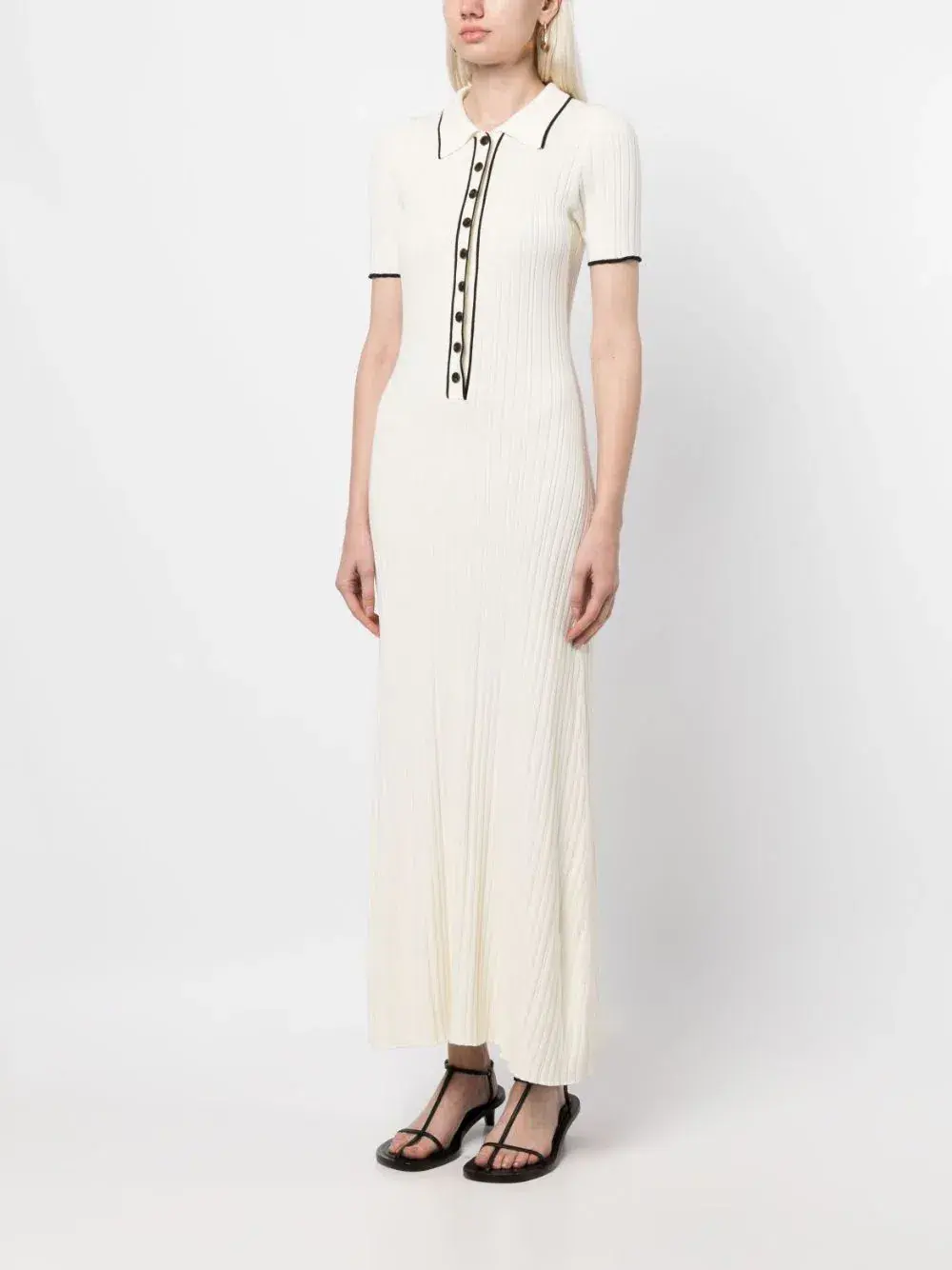 Anna Quan Laurel Penelope Midi Silence Pepper Dress White Size 6  - Image 2