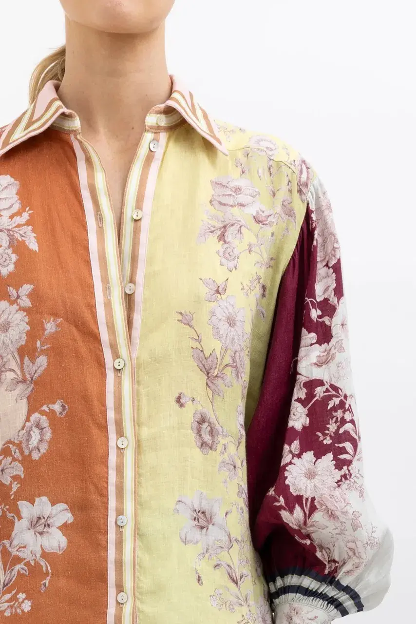 Alemais Marlow Shirt and Pant Set Floral Size AU 10 - Image 10