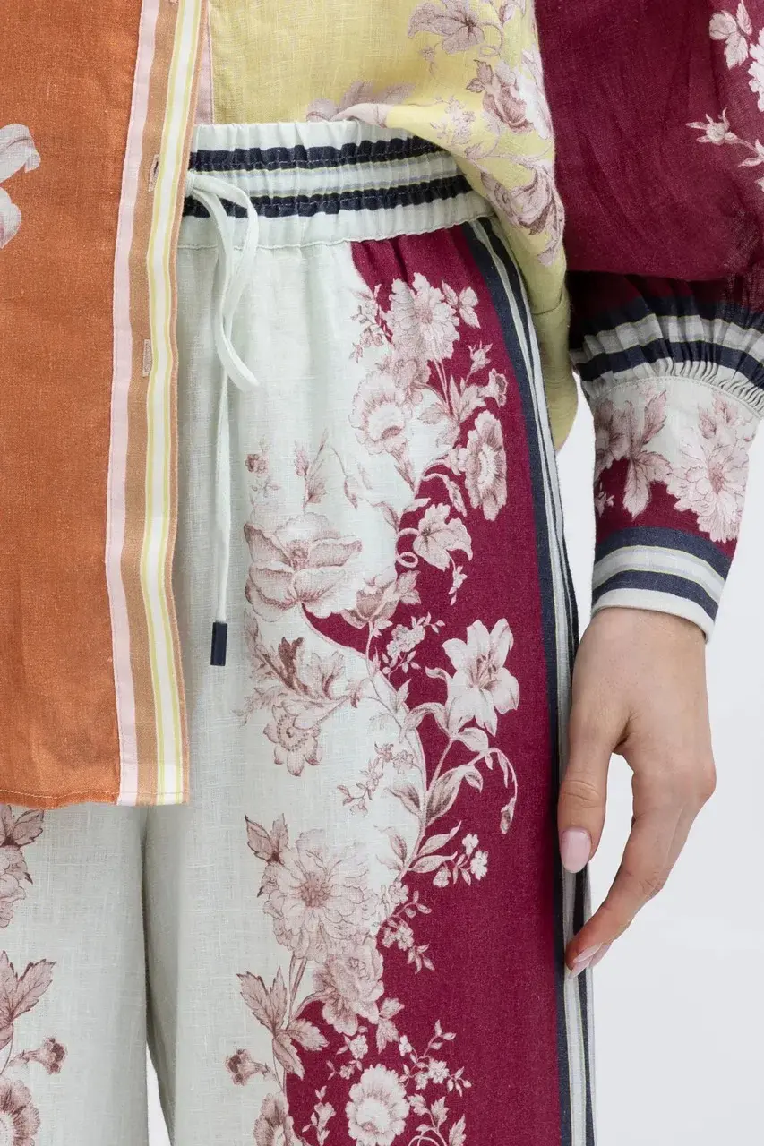 Alemais Marlow Shirt and Pant Set Floral Size AU 10 - Image 12