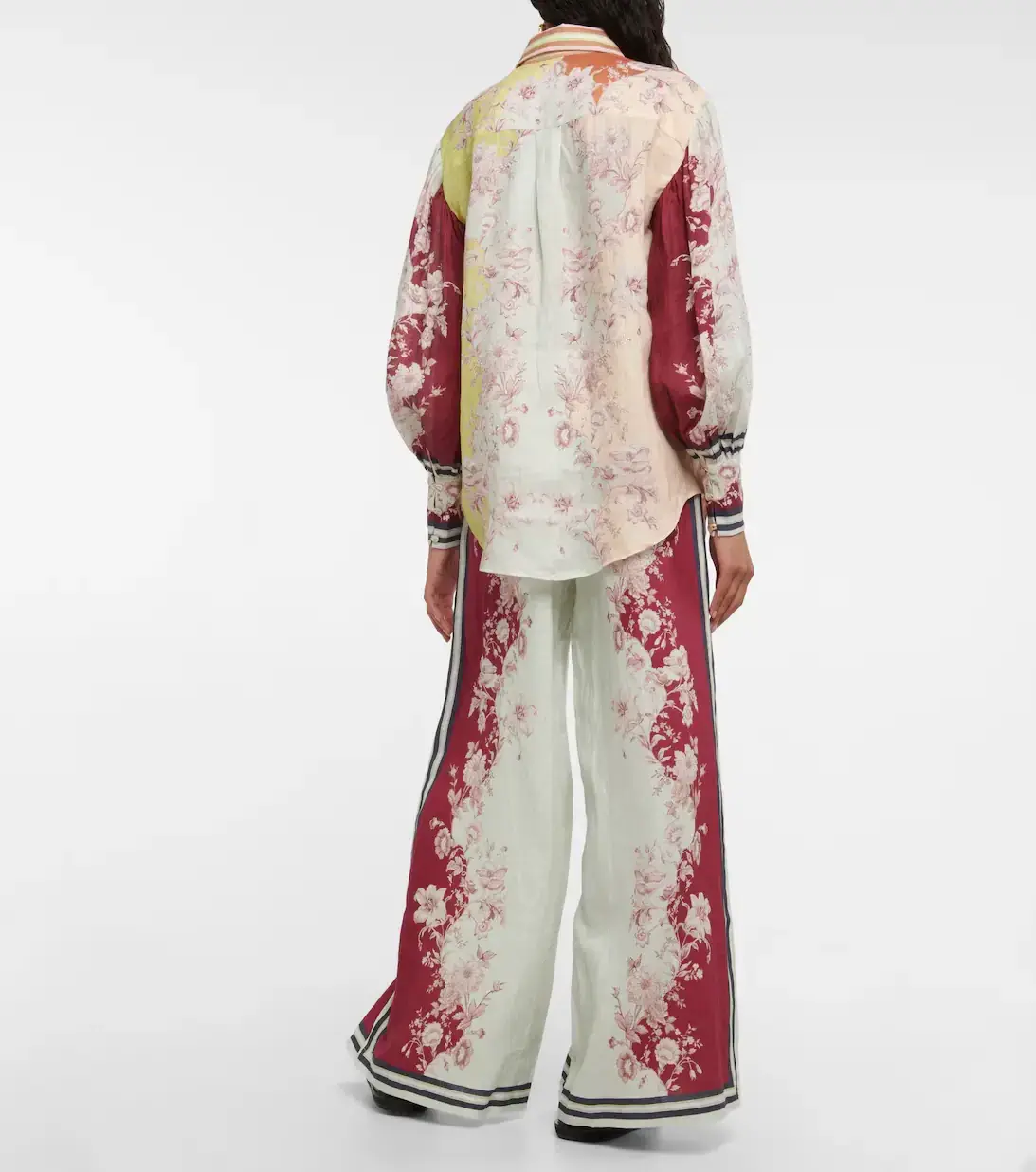 Alemais Marlow Shirt and Pant Set Floral Size AU 10 - Image 4