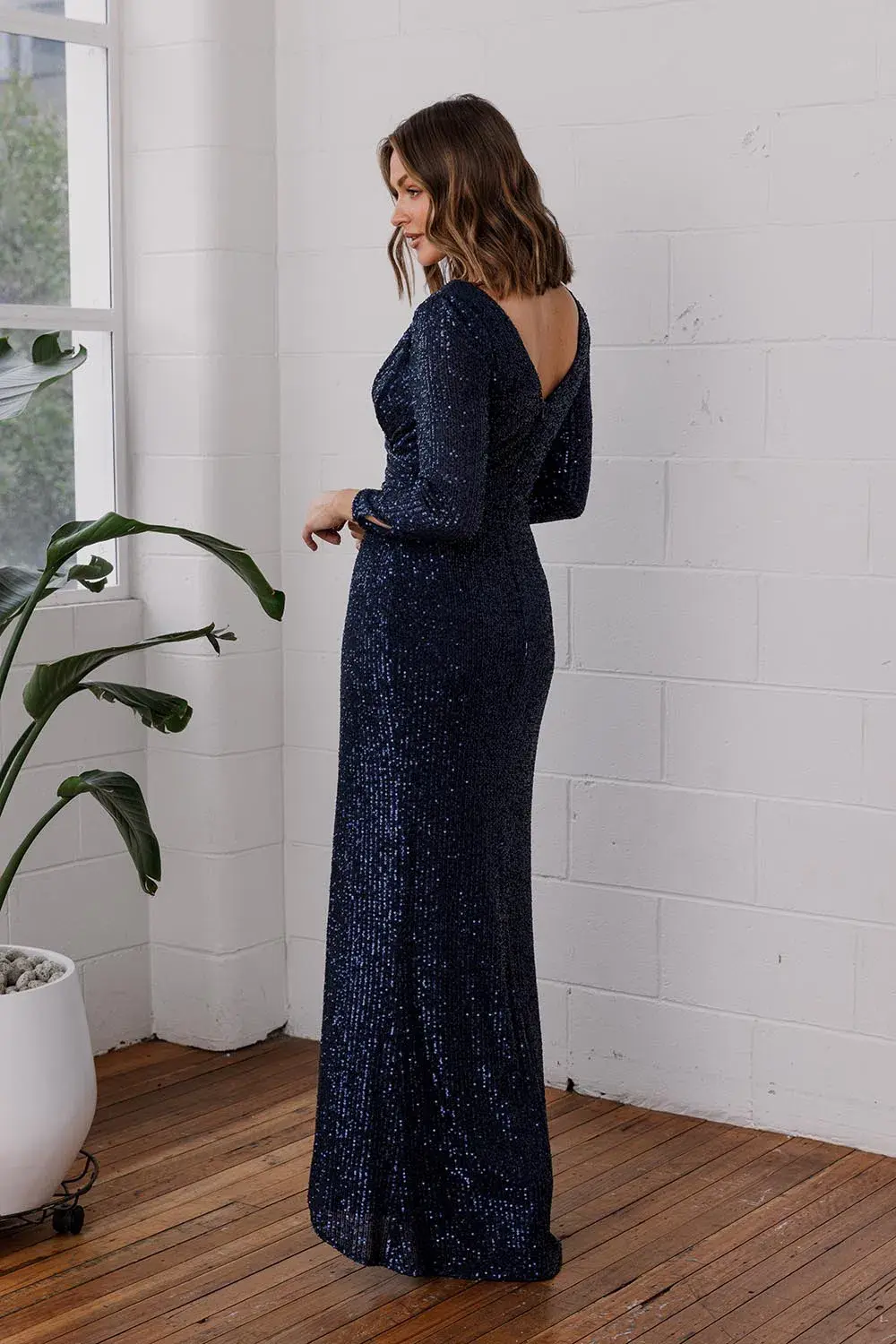 Tania Olsen Madonna Dress Navy Size 12 - Image 2
