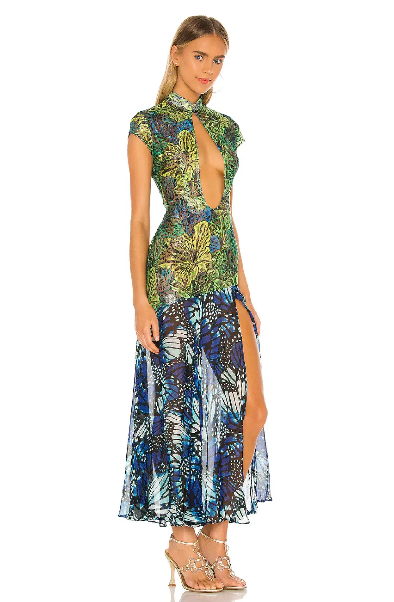 Kim Shui Lace Butterfly Dress Print Size XS / AU 6 - Image 2
