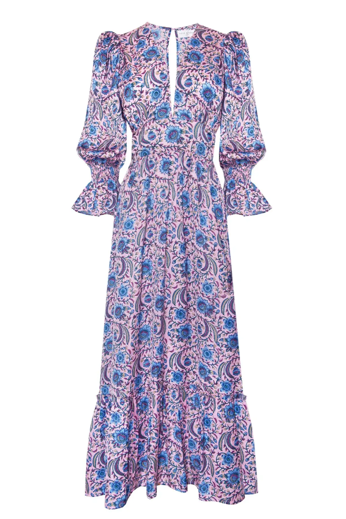 Neve & Noor Sophia Dress in Orchid Chintz Size 6 - Image 4