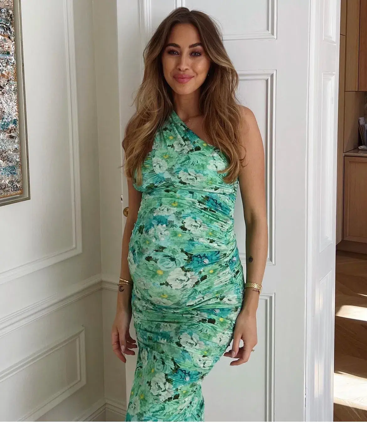Adoore Monza Dress Mint Green Size 12 - Image 4