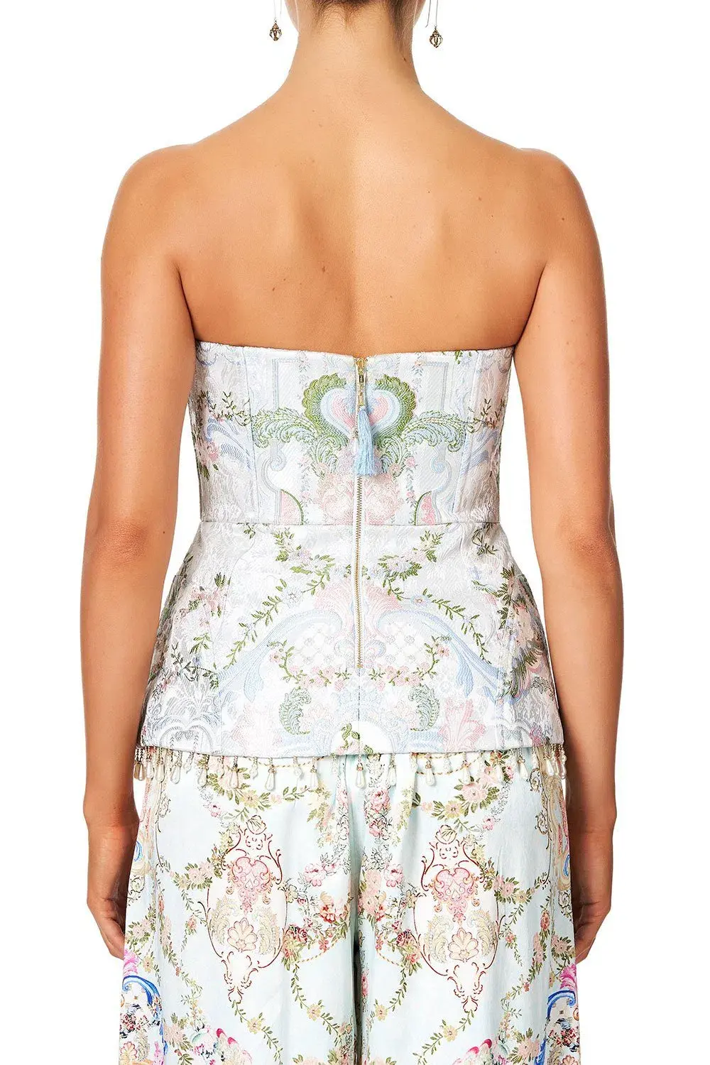 Camilla Versailles Panelled Corset Floral Size 14 - Image 3